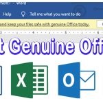Genuine Office Warning