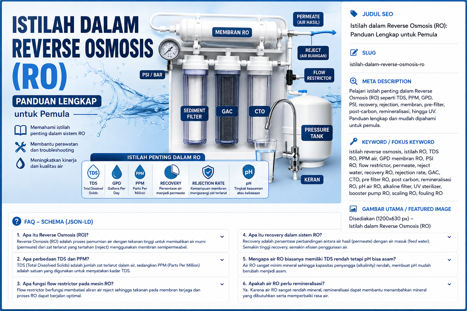 Istilah Dalam Reverse Osmosis Ro 1